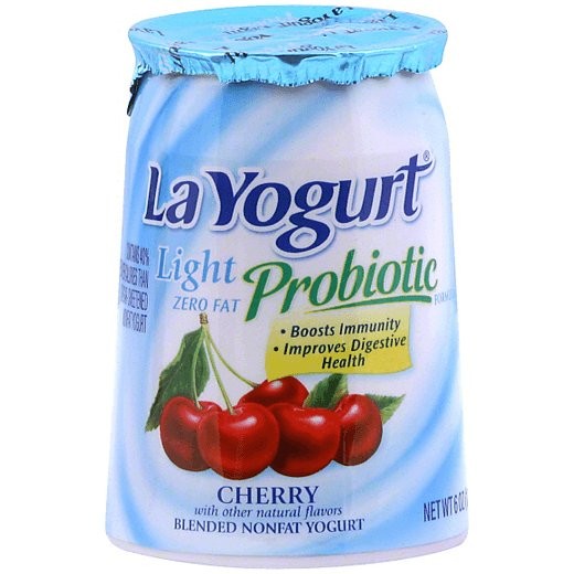 LA YOGURT LIGHT CHERRY 6oz