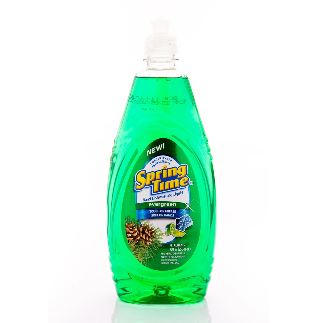 SPRINGTIME D/WASH LIQ EVERGREEN 750ml