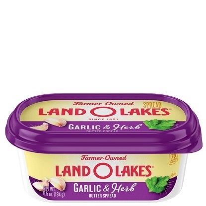 LAND O LAKES BUTTER GARLIC HERB 6.5oz