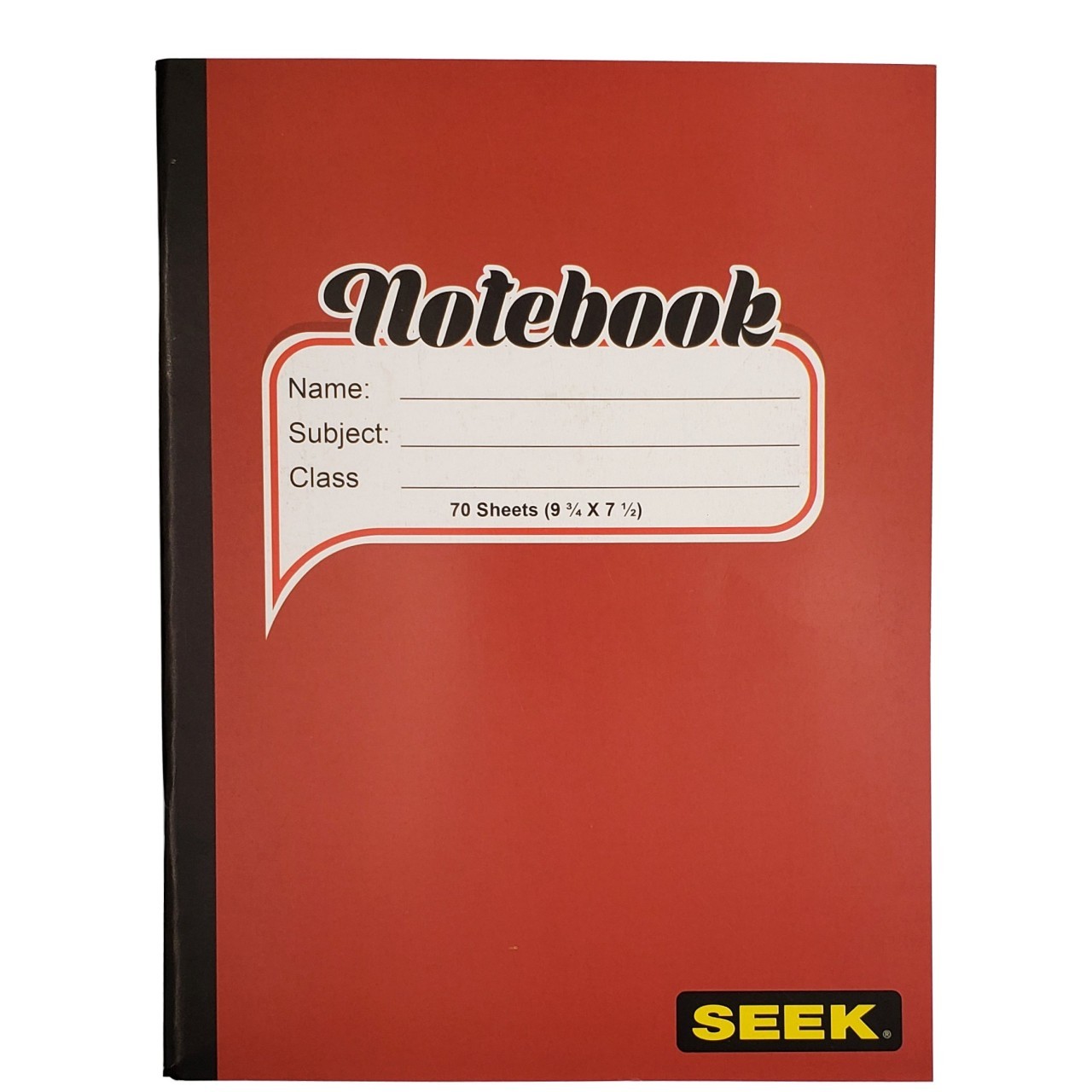 SEEK NOTEBOOK 70sht