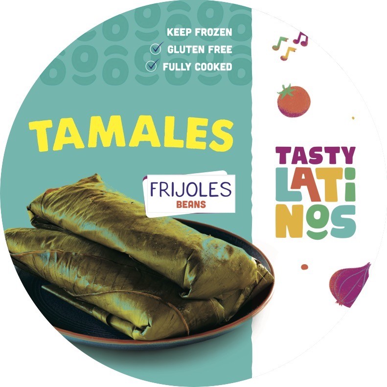 TASTY LATIN TAMALES BEANS 5s