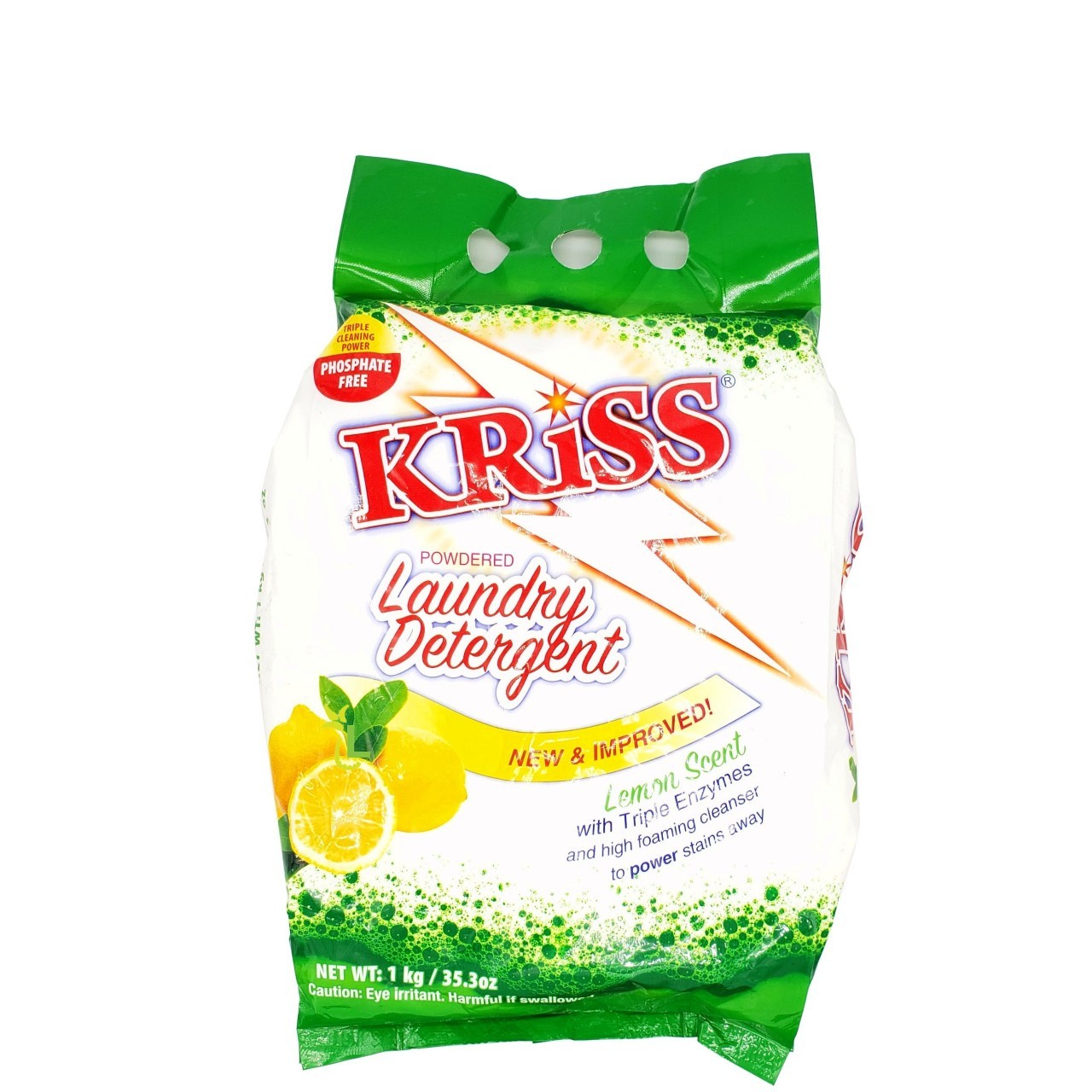 KRISS LAUNDRY DET LEMON 1kg