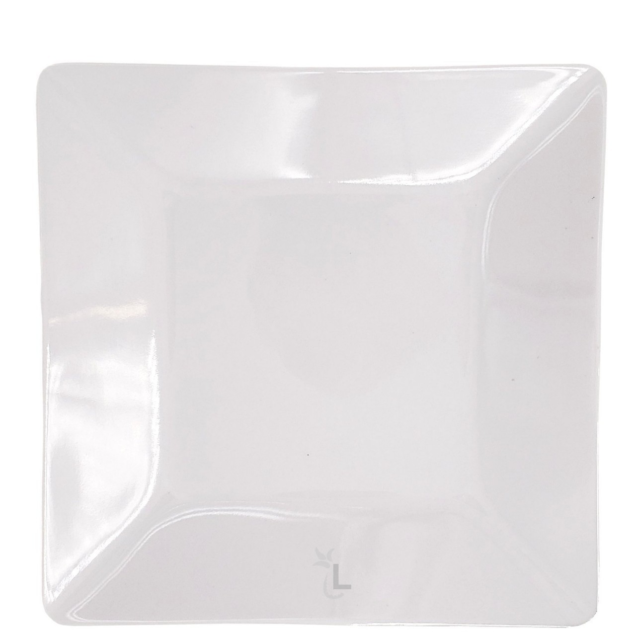 GLAD MELAMINE PLATE SQUARE 10in