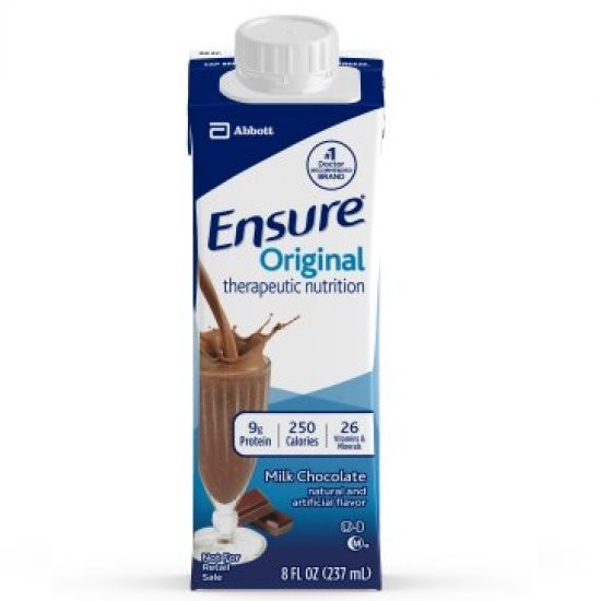 ENSURE ORIGINAL CHOCOLATE TETRA 8oz