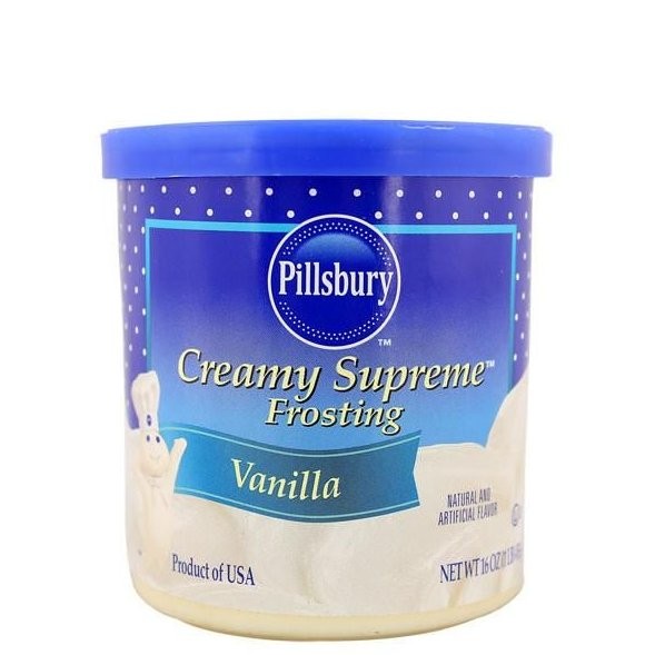 PILLSBURY FROSTING VANILLA 454g