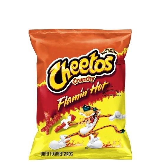 CHEETOS CRUNCHY FLAMIN HOT 1.25oz