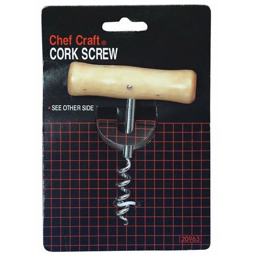 CHEF CRAFT CORKSCREW 1ct