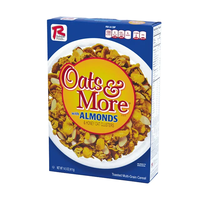 RALSTON OATS & MORE W/ALMOND 411G (2PK)