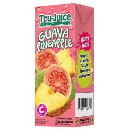 TRU-JUICE GUAVA PINEAPPLE GINGER 200ml