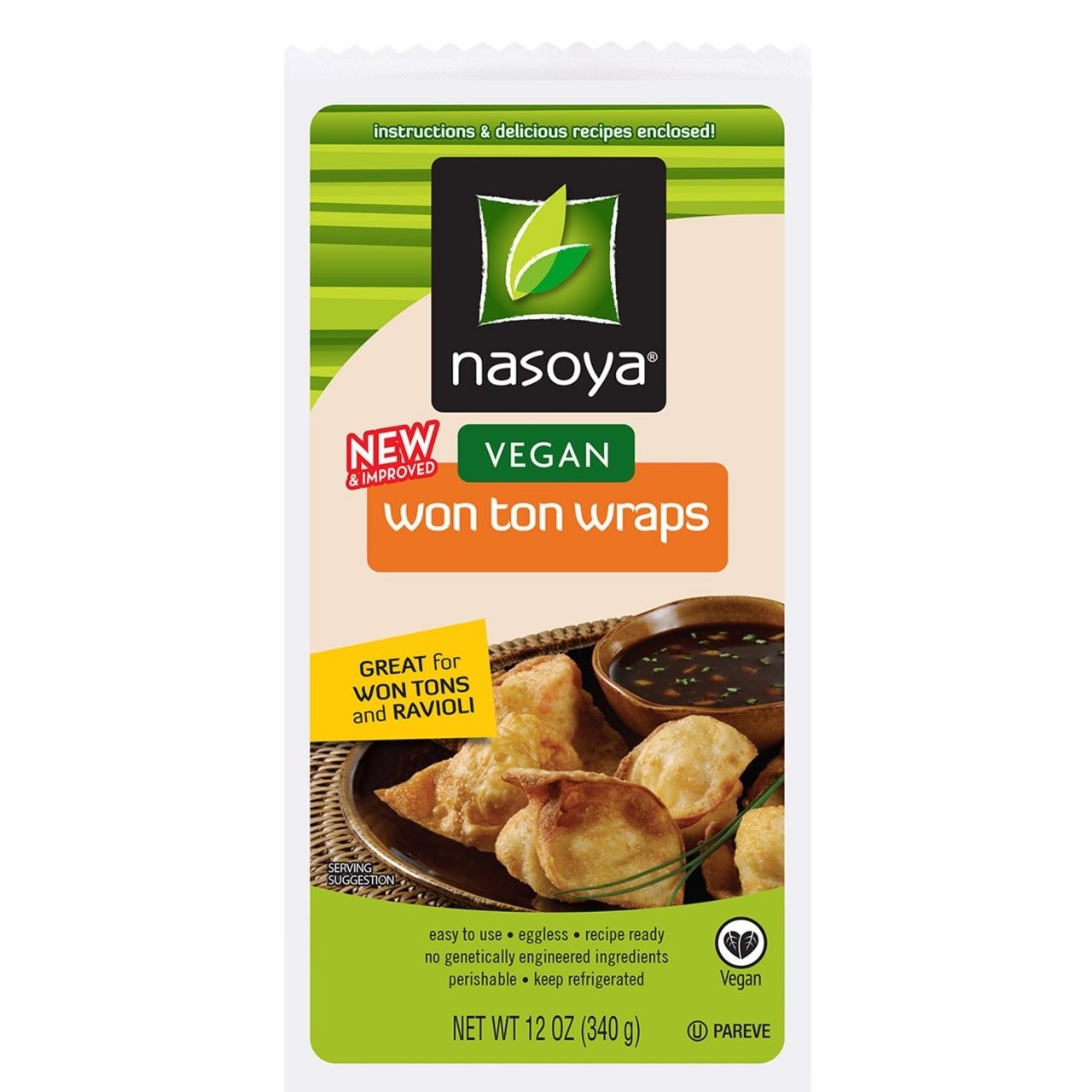 NASOYA WRAPPER WONTON 16oz