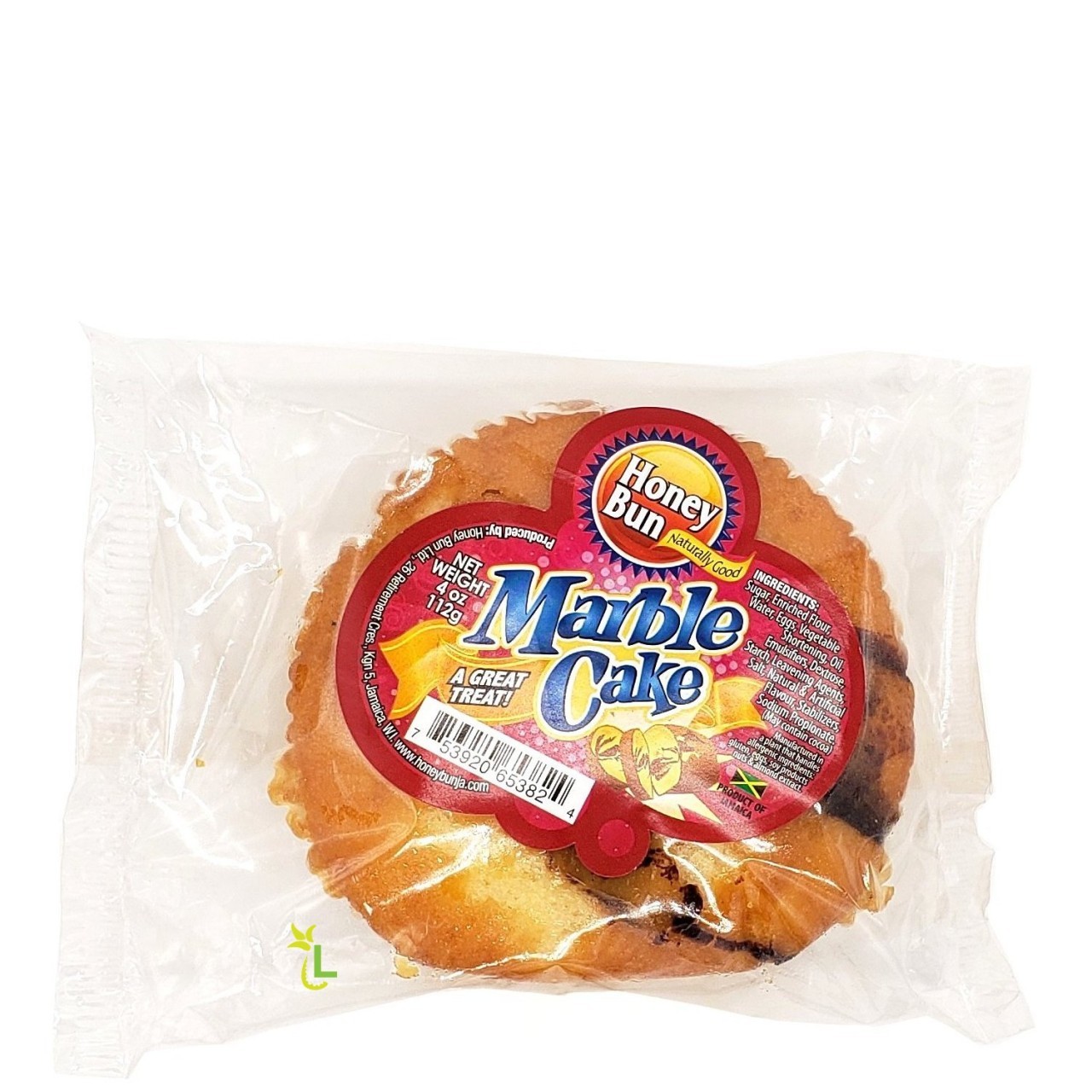 HONEY BUN MARBLE CAKE 112g