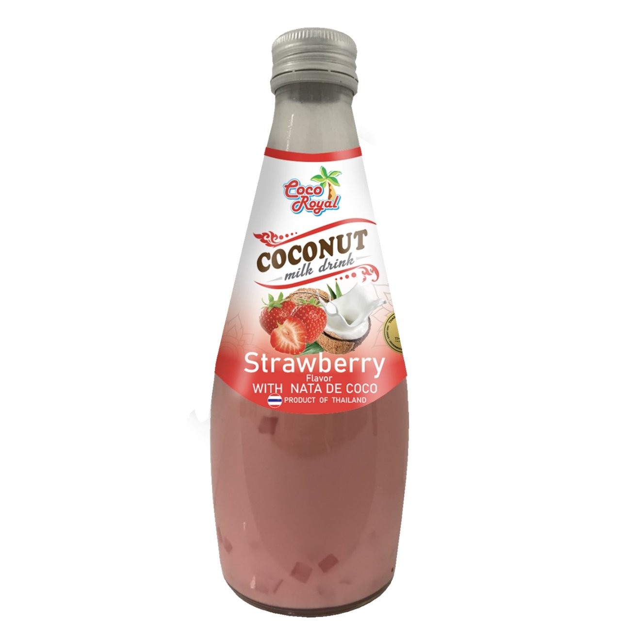 COCO ROYAL COCONUT MILK STRAWBERRY 290ml
