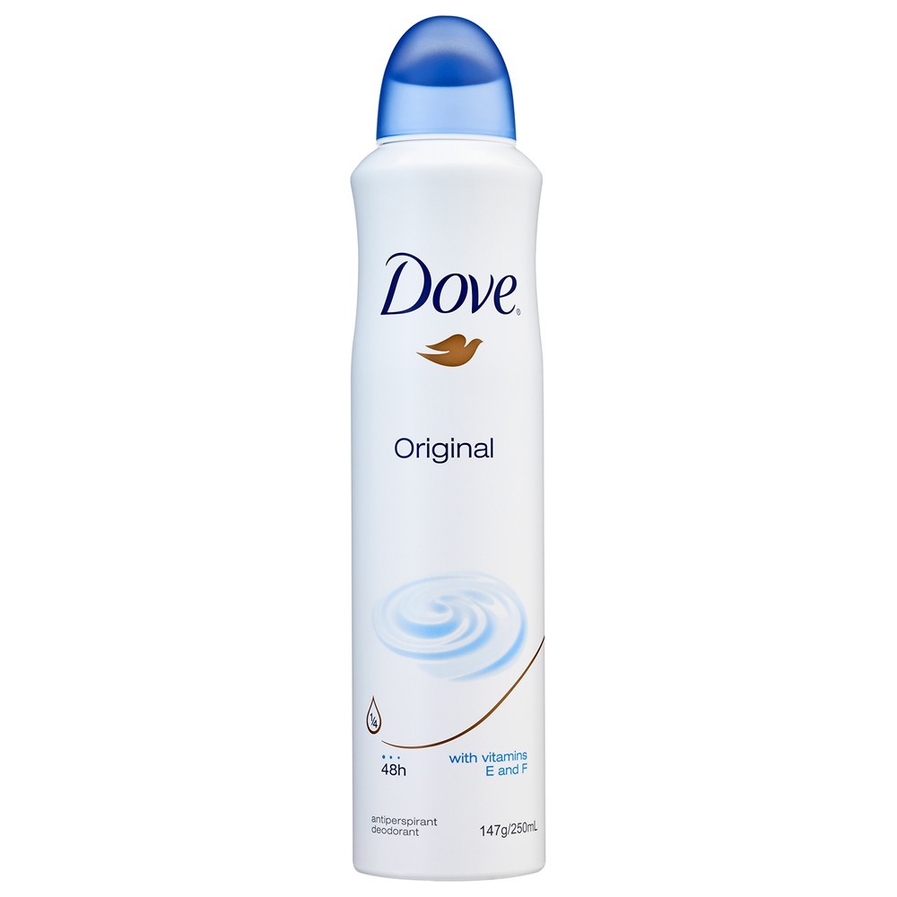 DOVE A/P SPRAY ORIGINAL 250ml