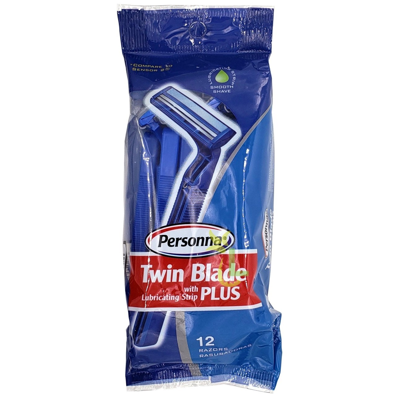 PERSONNA TWIN BLADE RAZOR MEN 12s