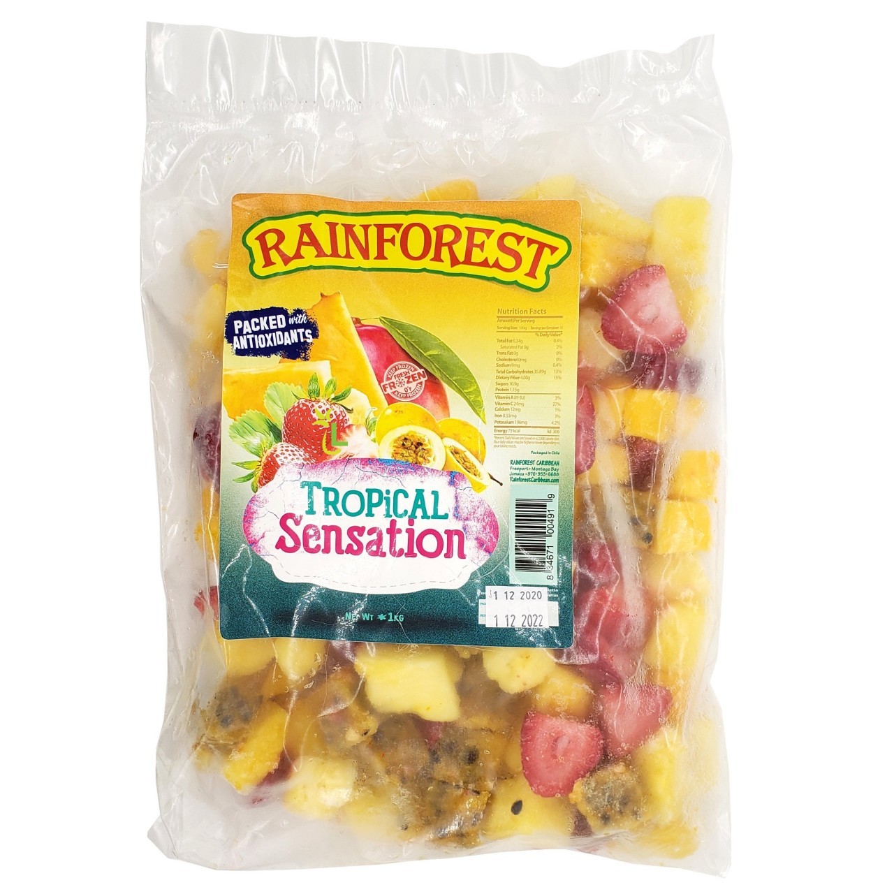 RAINFOREST TROPICAL SENSATION 1kg