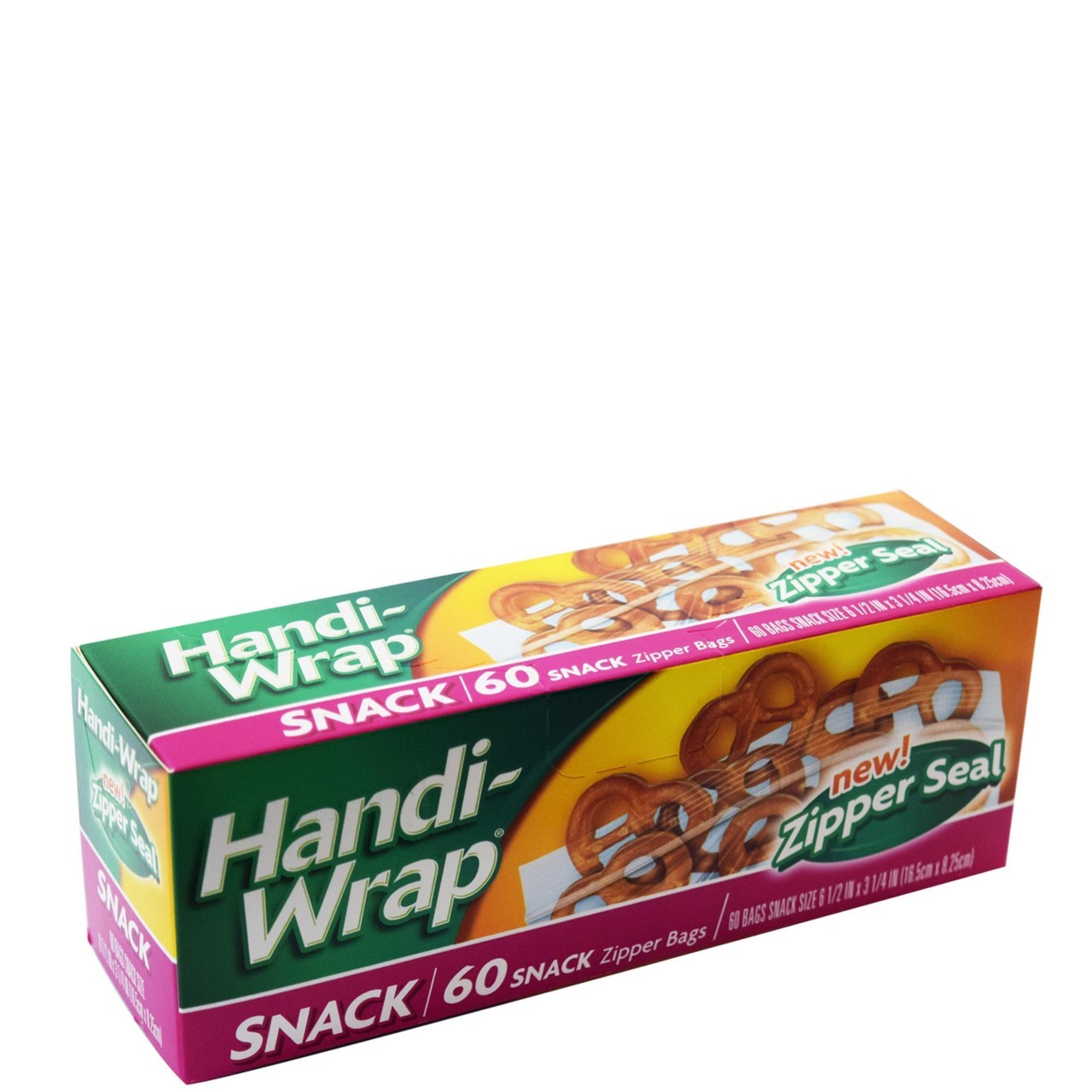 HANDI WRAP BAGS SNACK 60s