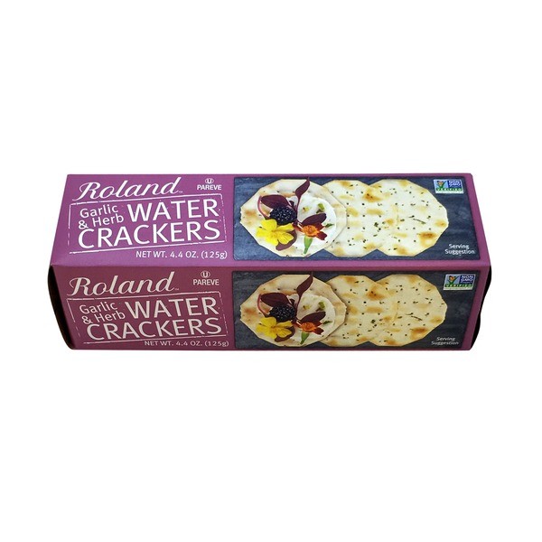 ROLAND GARLIC&HERBS CRACKERS 4.4oz