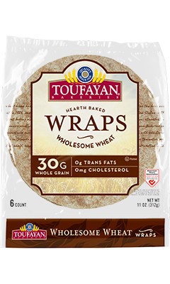 TOUFAYAN WRAPS WHEAT 11oz