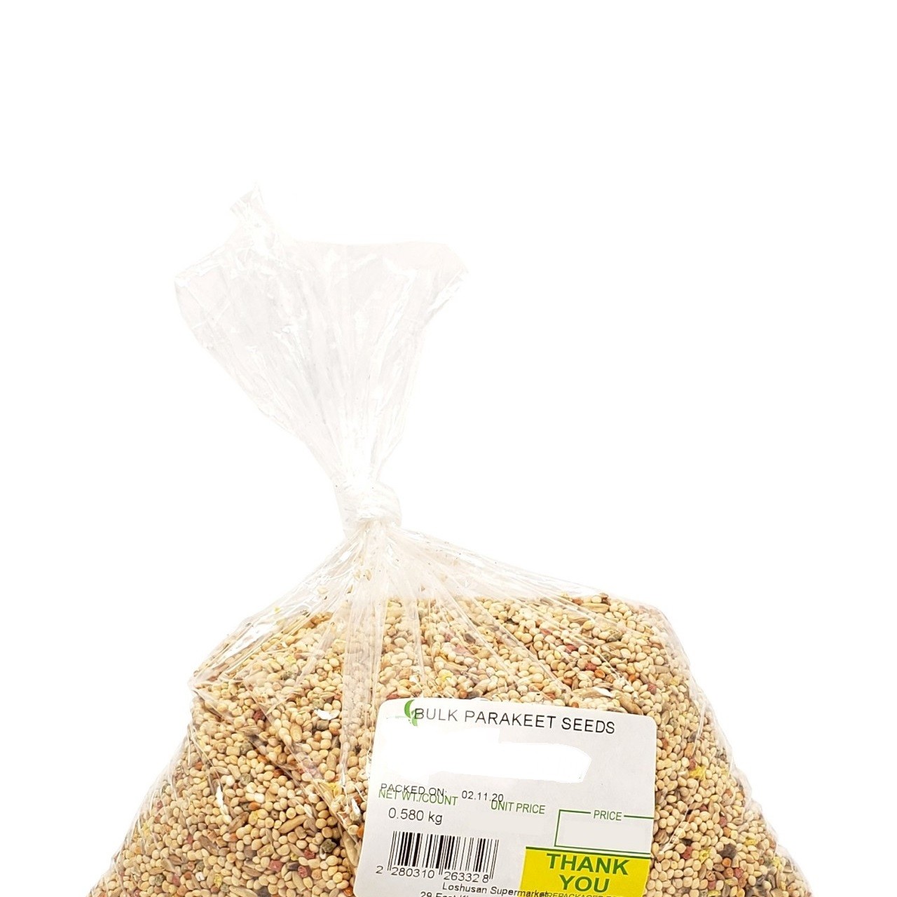 PARAKEET SEED BULK vwt