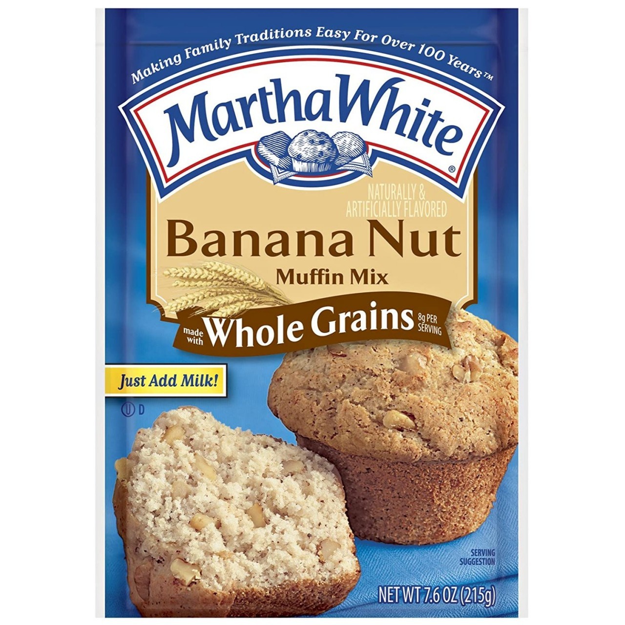 MARTHA WHITE MUFFIN MIX BANANA NT 7.6oz