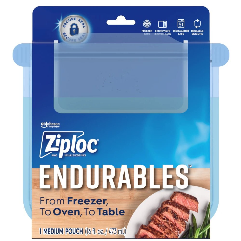 ZIPLOC ENDURABLES POUCH 16oz