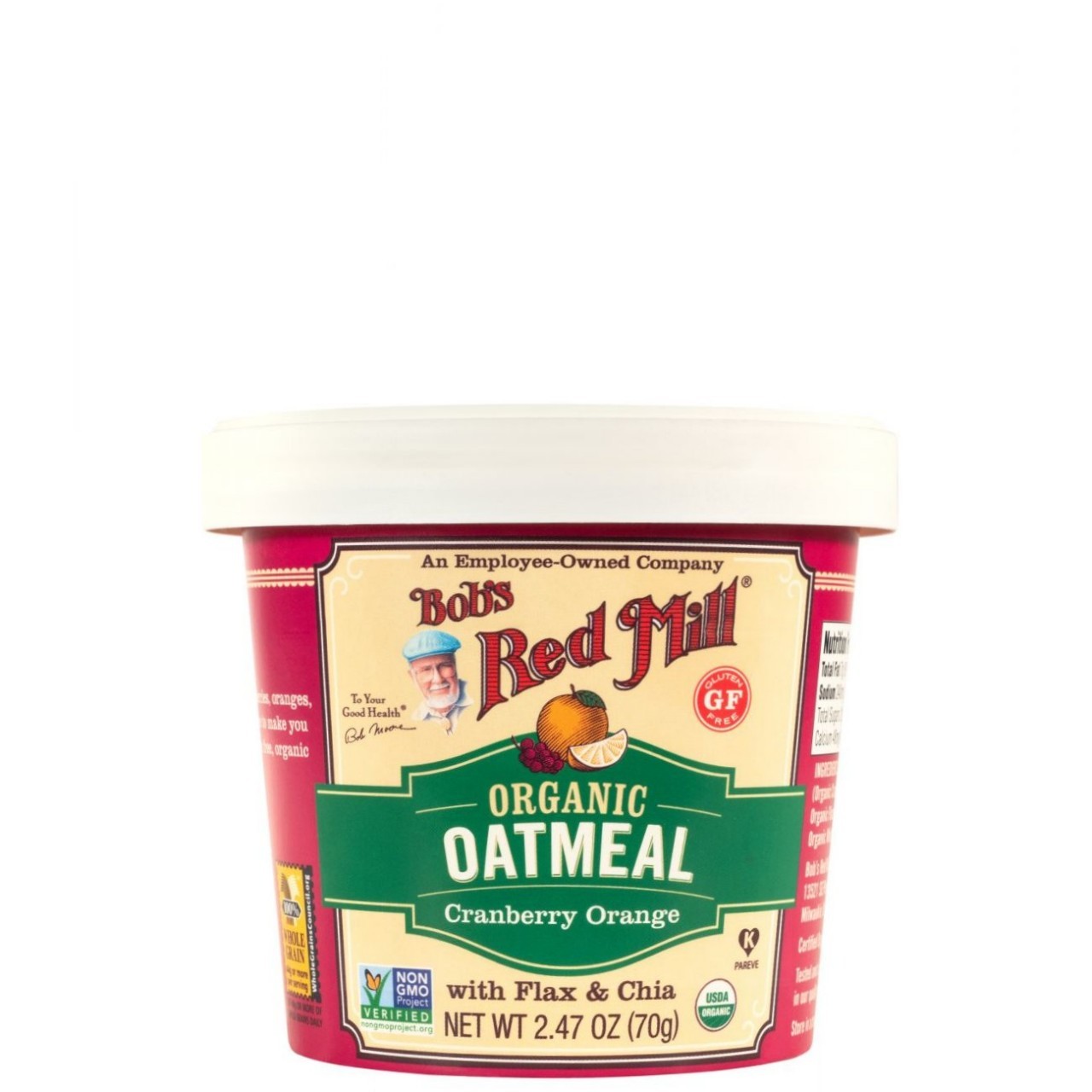 BOBS RED MILL OATML CRAN ORIG ORG 2.47oz