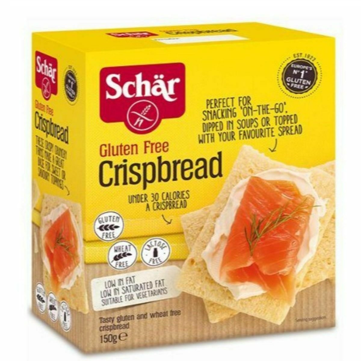 SCHAR CRIPSBREAD GLUTEN FREE 150g