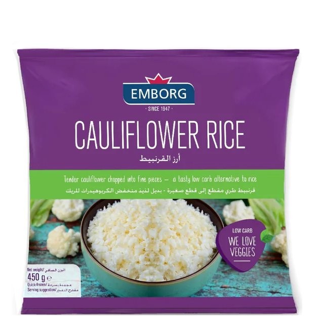 EMBORG CAULIFLOWER RICE 450g