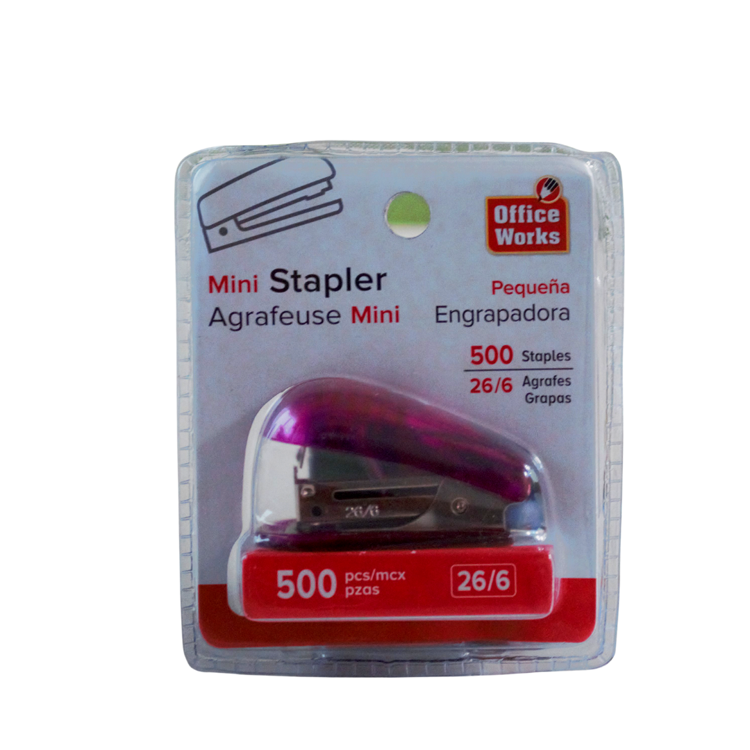 Office Works Mini Stapler