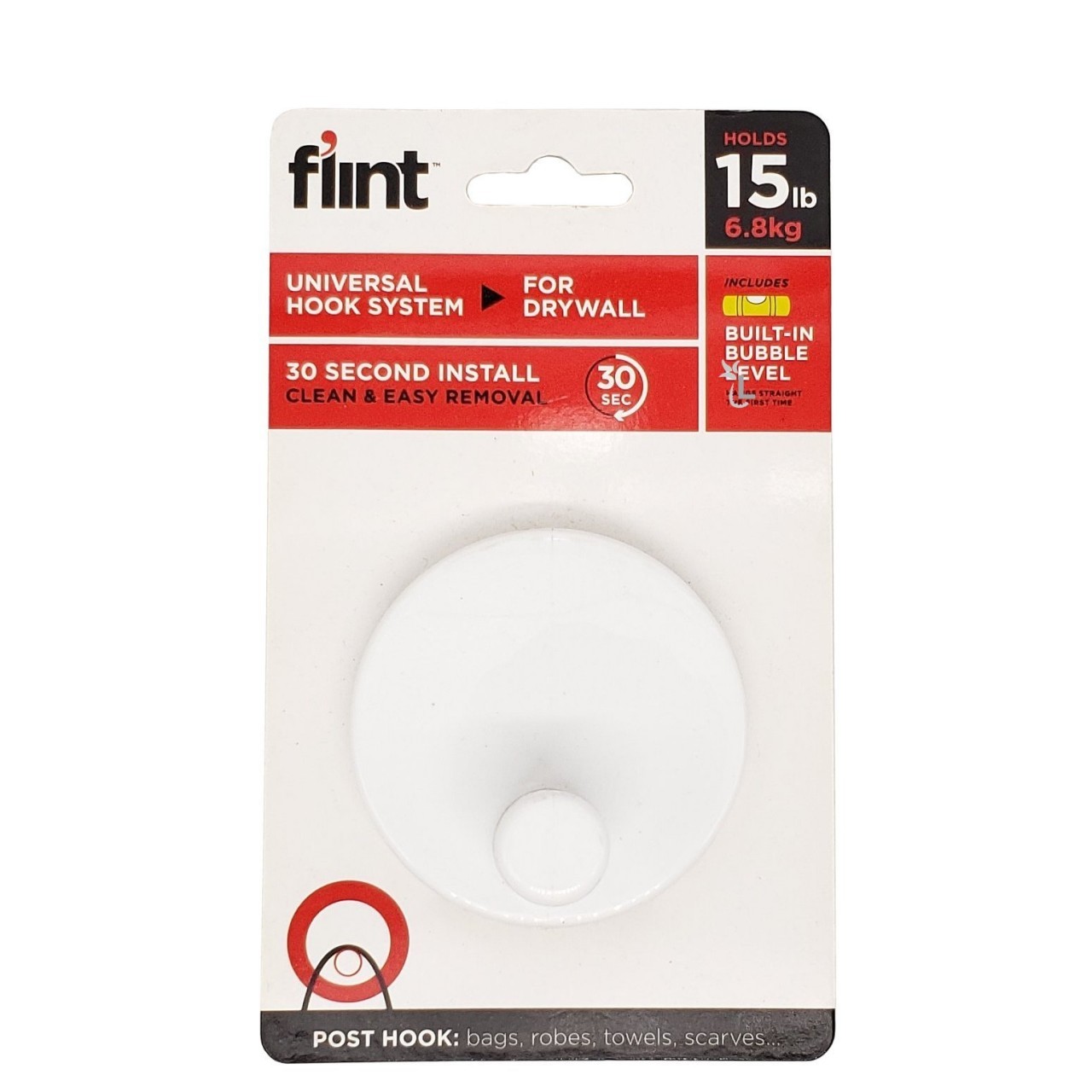 FLINT HOOK POST WHITE