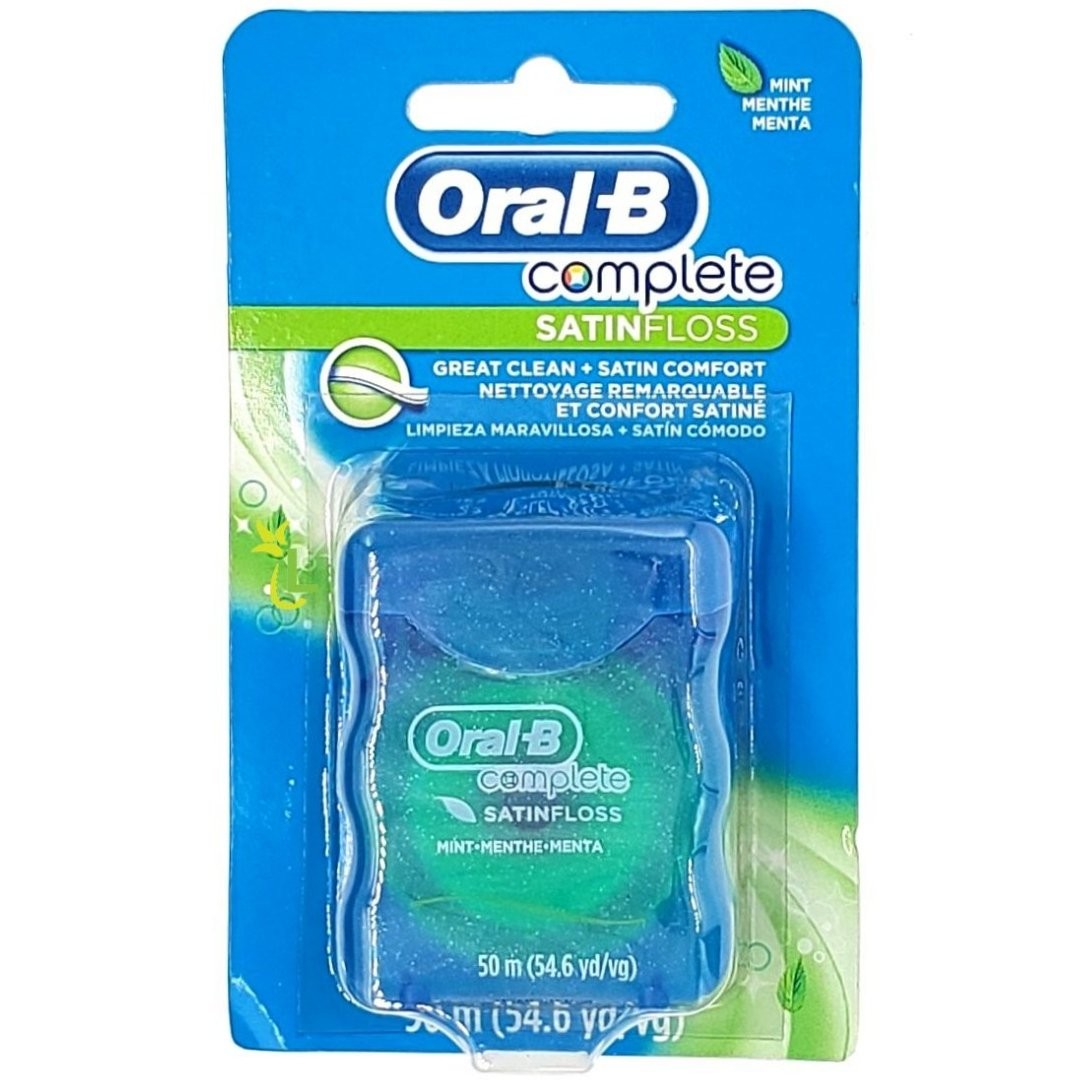 ORAL-B SATIN FLOSS MINT 55yd