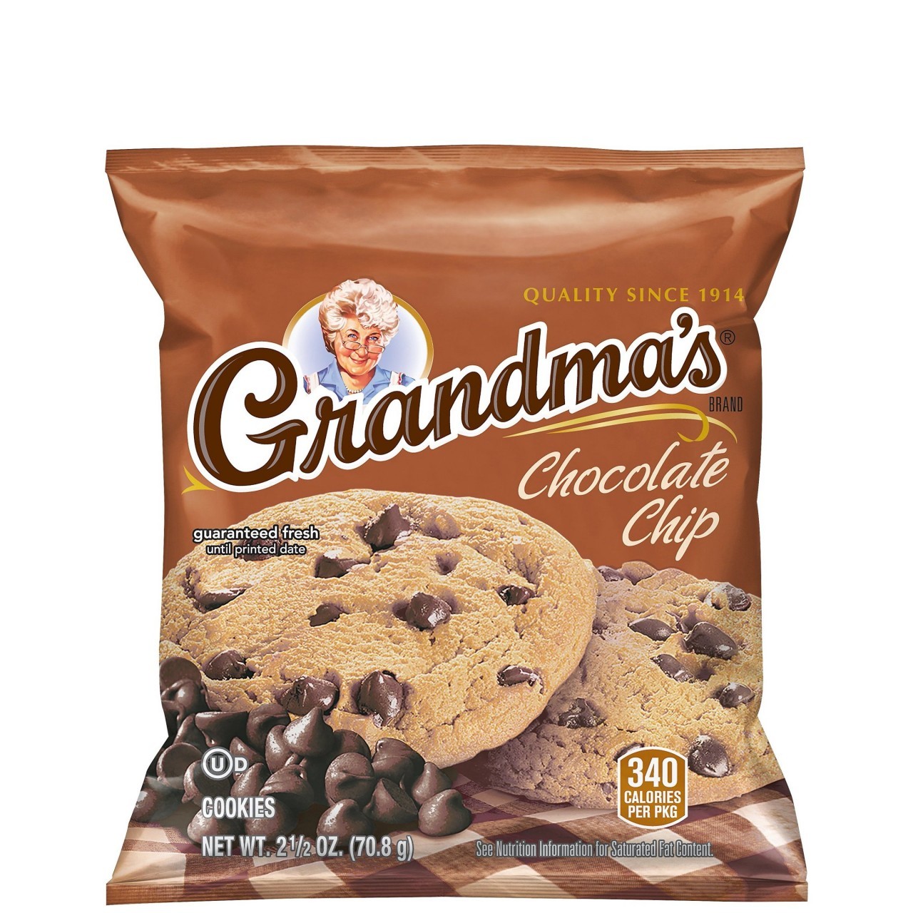 GRANDMAS COOKIE CHOCOLATE CHIP 2.5oz