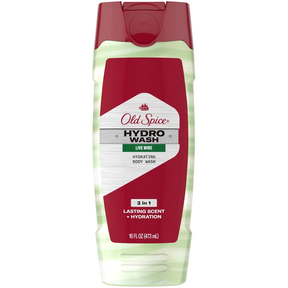 OLD SPICE BODY WASH HYDRO LIVE WIRE 16oz