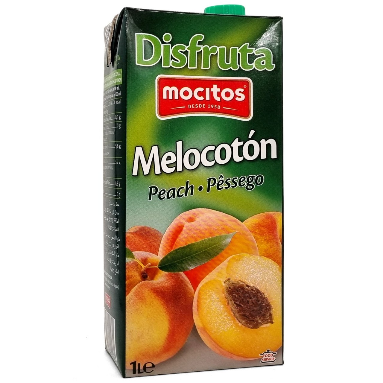 MOCITOS NECTAR PEACH NSA 1L