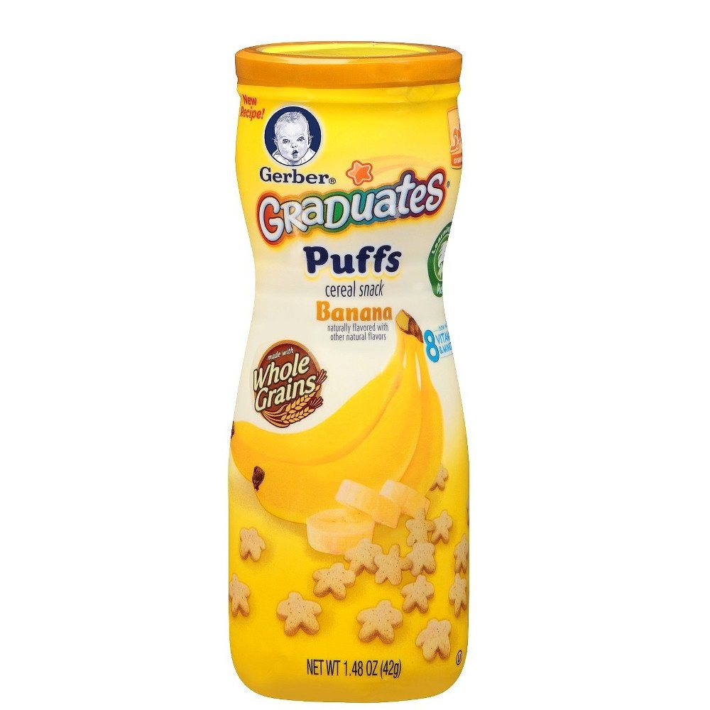 GERBER PUFFS GRAD BANANA 42g