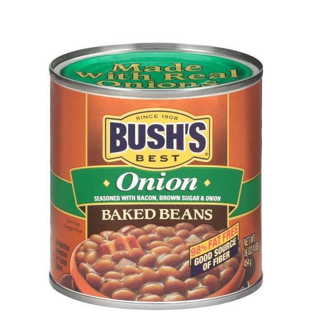 BUSHS BAKED BEANS ONION 454g