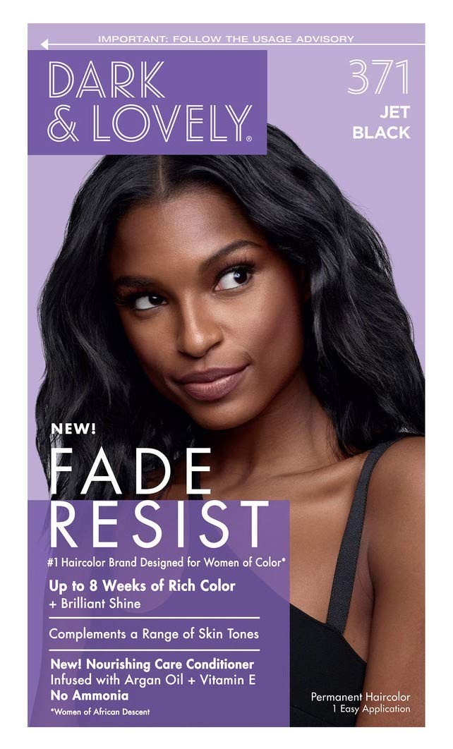 Dark and Lovely Fade Resist, Jet Black 371