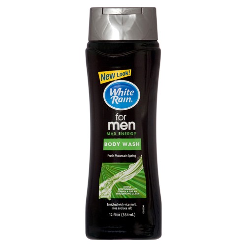 WHITE RAIN MEN BODY WASH MAX ENERGY 12oz