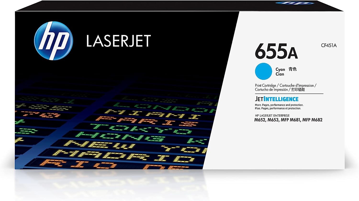 HP 655A - Cyan - original