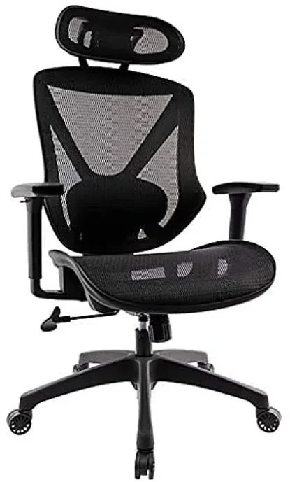 Union & Scale FlexFit Dexley Mesh Task Chair - Black