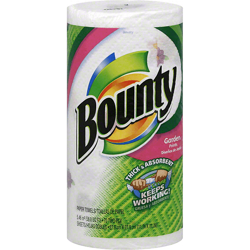 BOUNTY HAND TOWEL GARDEN PRINTS