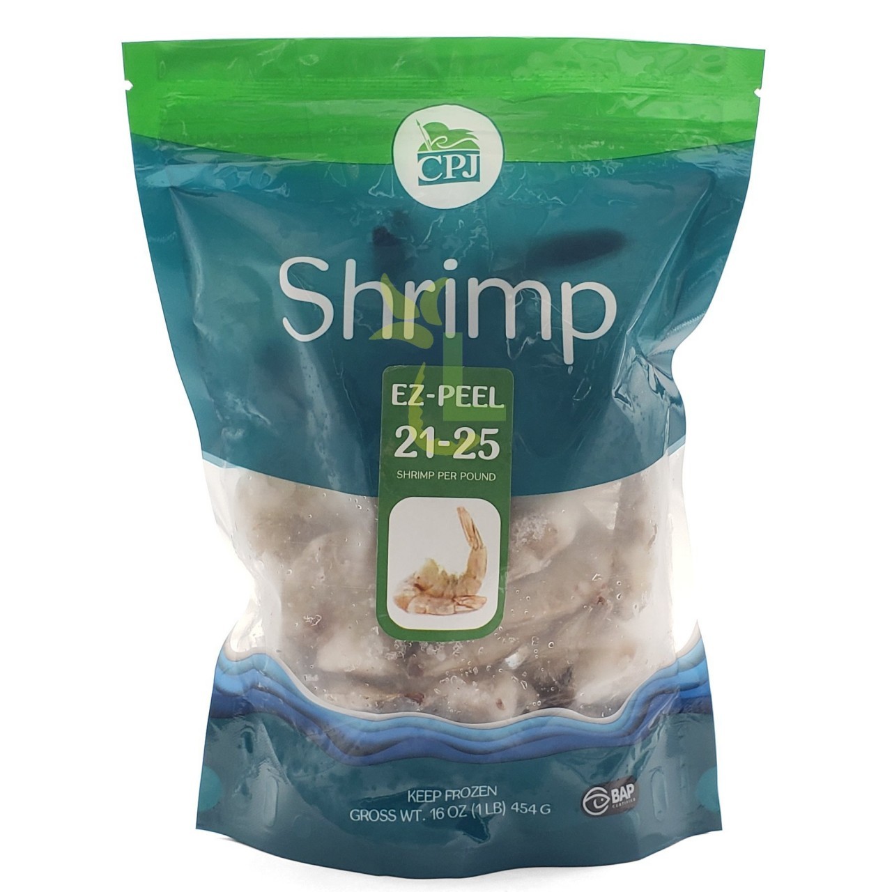 CPJ SHRIMP 21-25 EZ PEEL TAIL ON 1lb