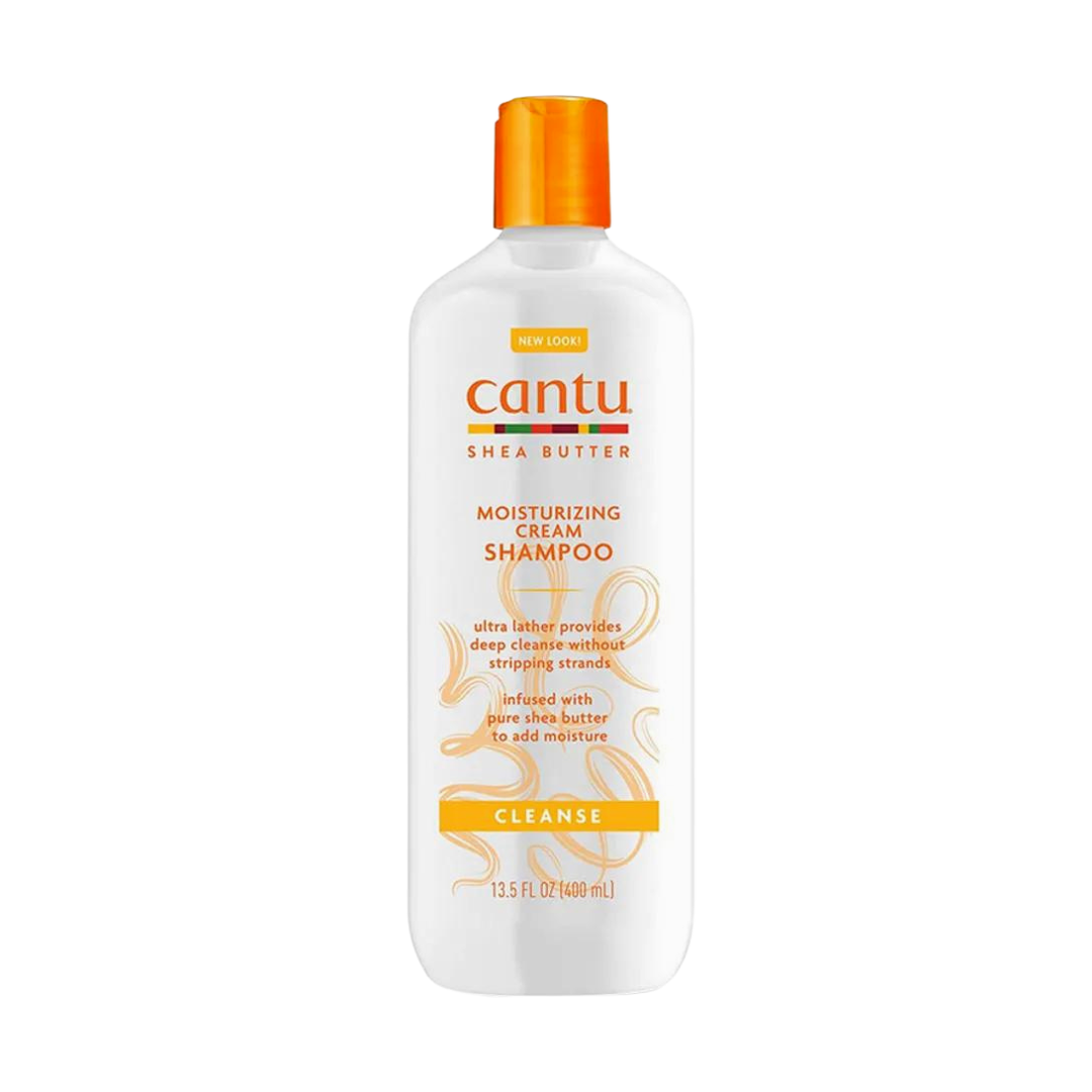 Cantu Shea Butter Moisturizing Cream Shampoo 13.5 FL O