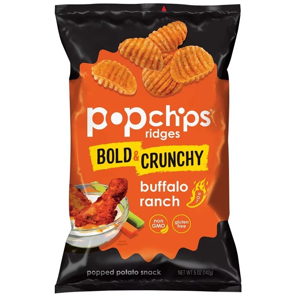 POPCHIPS RIDGES BUFFALO RANCH 5oz
