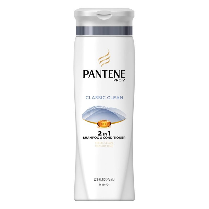 Pantene Pro-V Classic Clean 2 In 1 Shampoo & Conditioner, 12.6 Oz