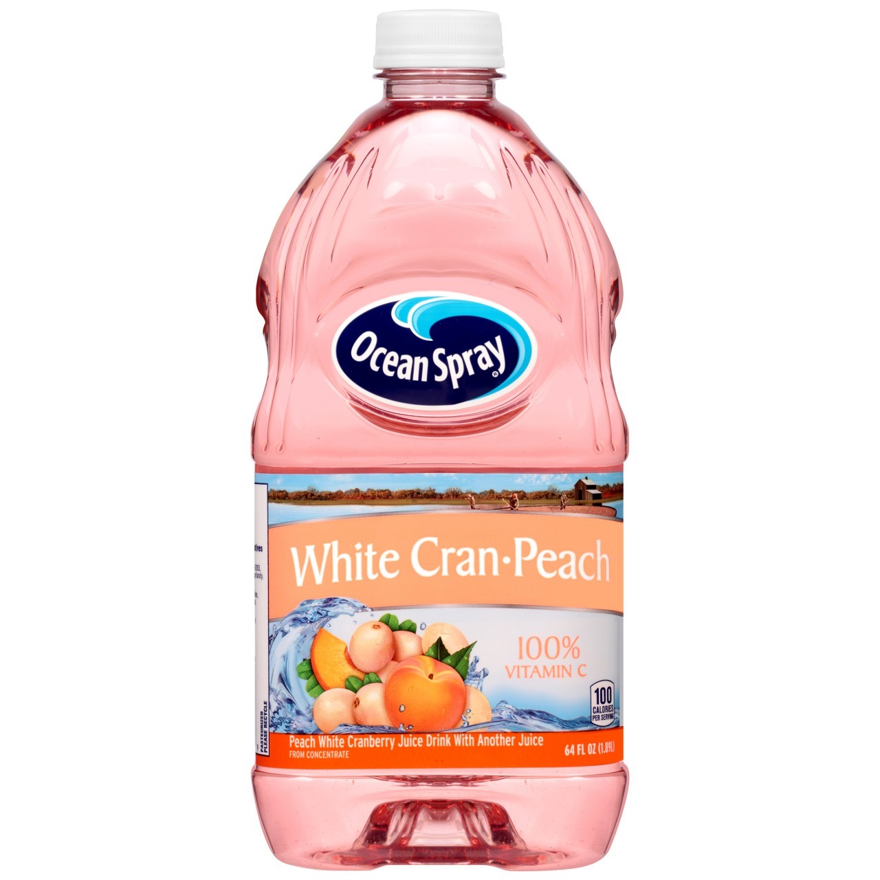 OCEAN SPRAY WHITE CRAN PEACH 64oz