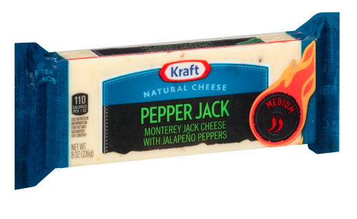 KRAFT MONT JACK W/PEPPER CHUNK 8oz