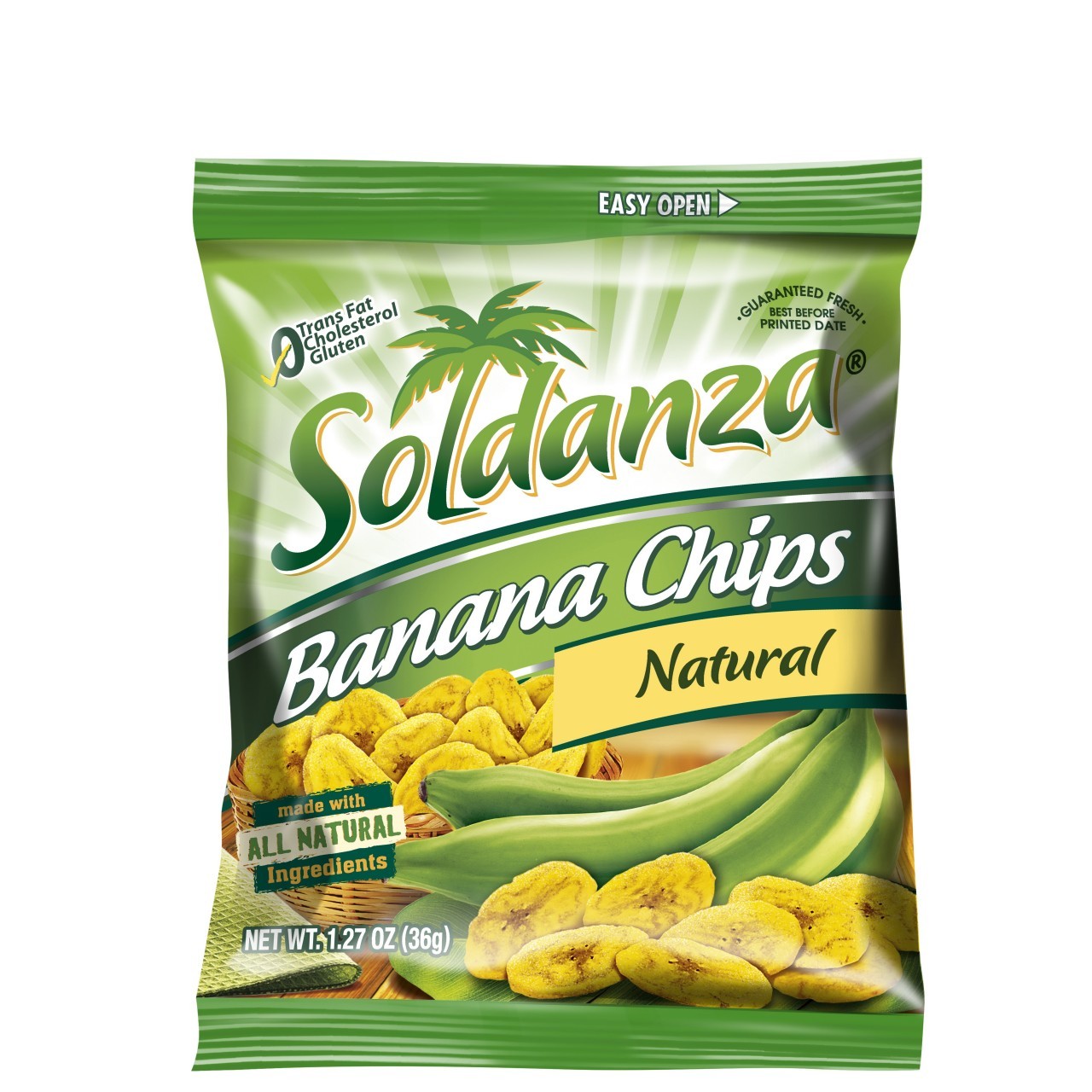 HOLIDAY SOLDANZA BANANA CHIPS 36G