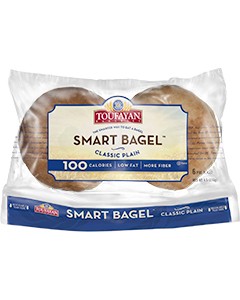 TOUFAYAN SMART BAGELS PLAIN 9.5oz