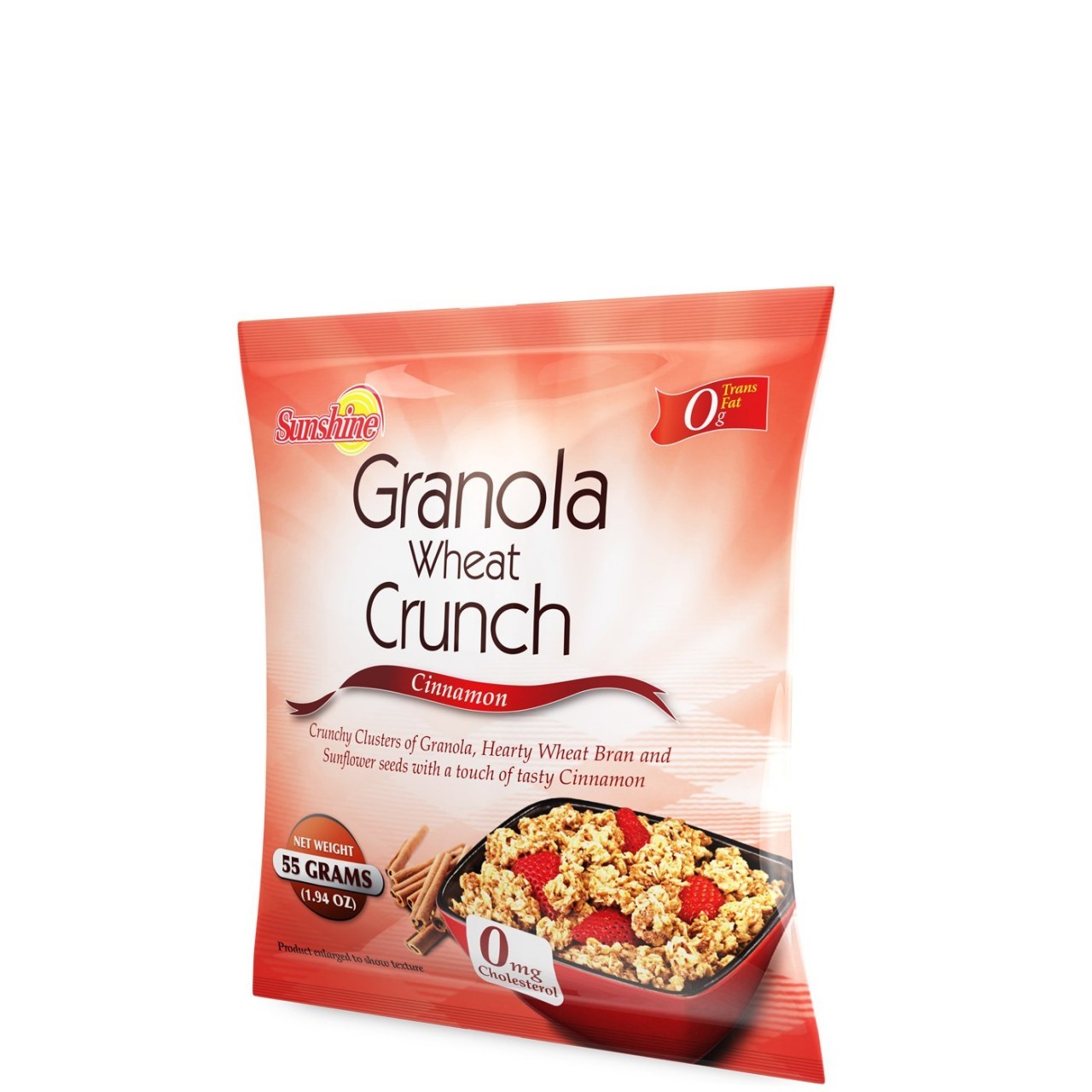 SUNSHINE GRANOLA CRUNCH CINNAMON 65g